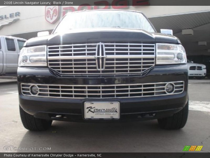 Black / Stone 2008 Lincoln Navigator Luxury