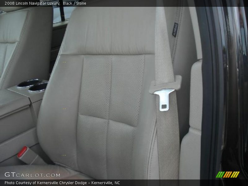 Black / Stone 2008 Lincoln Navigator Luxury
