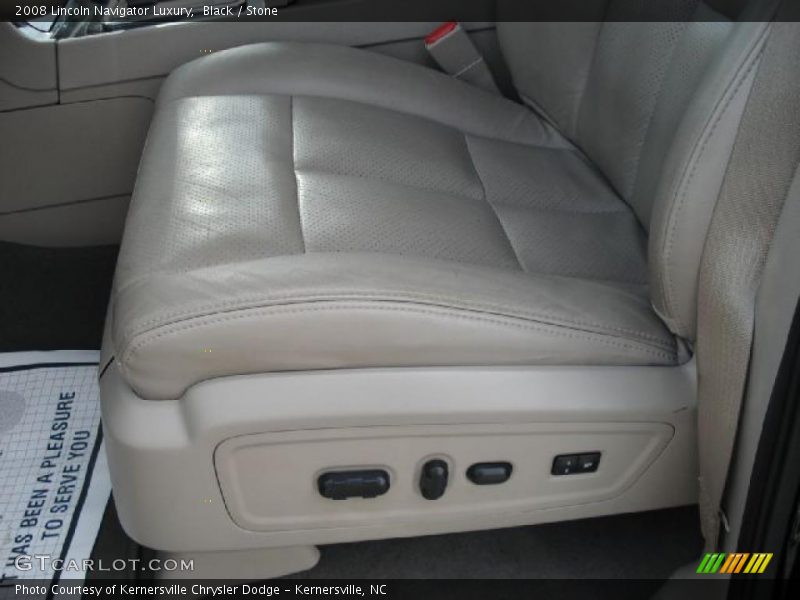 Black / Stone 2008 Lincoln Navigator Luxury