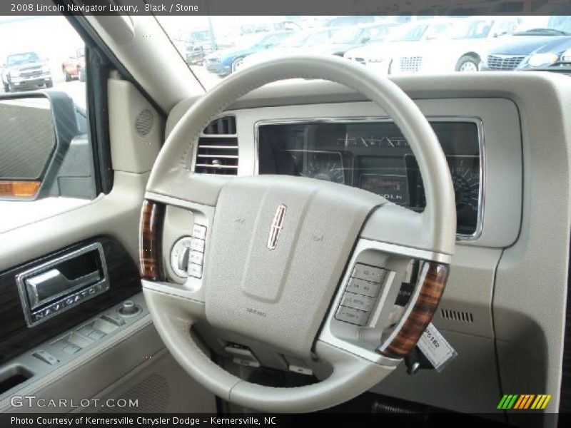 Black / Stone 2008 Lincoln Navigator Luxury