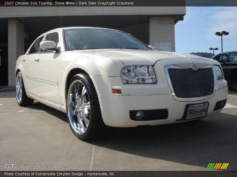 Stone White / Dark Slate Gray/Light Graystone 2007 Chrysler 300 Touring