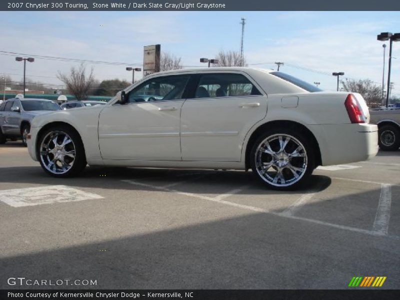 Stone White / Dark Slate Gray/Light Graystone 2007 Chrysler 300 Touring