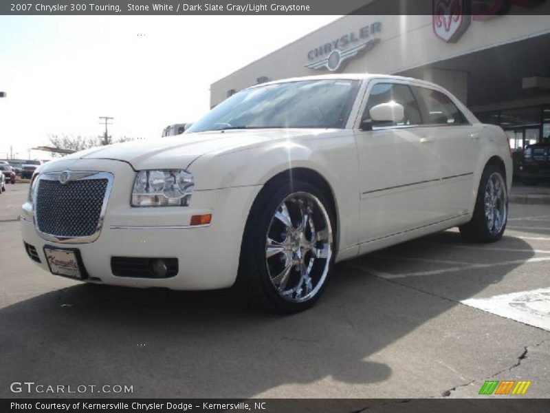 Stone White / Dark Slate Gray/Light Graystone 2007 Chrysler 300 Touring