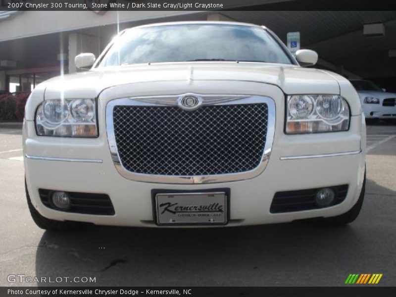 Stone White / Dark Slate Gray/Light Graystone 2007 Chrysler 300 Touring