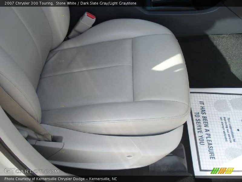 Stone White / Dark Slate Gray/Light Graystone 2007 Chrysler 300 Touring