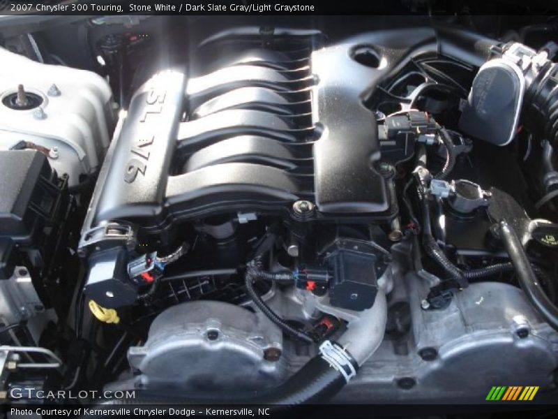 Stone White / Dark Slate Gray/Light Graystone 2007 Chrysler 300 Touring