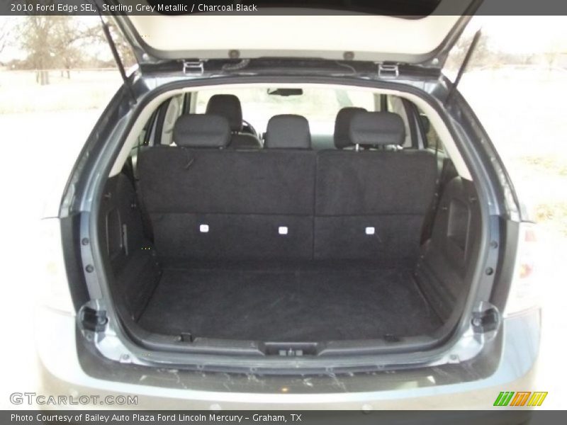 Sterling Grey Metallic / Charcoal Black 2010 Ford Edge SEL