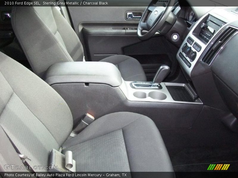 Sterling Grey Metallic / Charcoal Black 2010 Ford Edge SEL