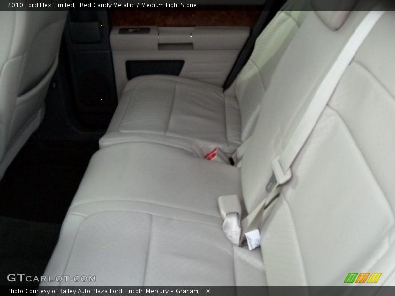 Red Candy Metallic / Medium Light Stone 2010 Ford Flex Limited