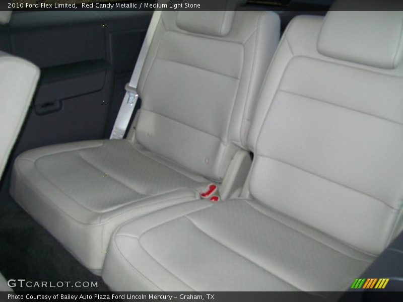 Red Candy Metallic / Medium Light Stone 2010 Ford Flex Limited