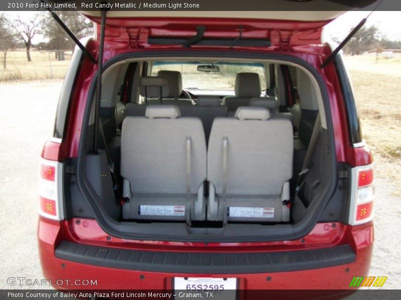 Red Candy Metallic / Medium Light Stone 2010 Ford Flex Limited
