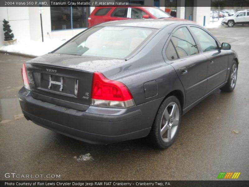 Titanium Gray Metallic / R Atacama Natural 2004 Volvo S60 R AWD