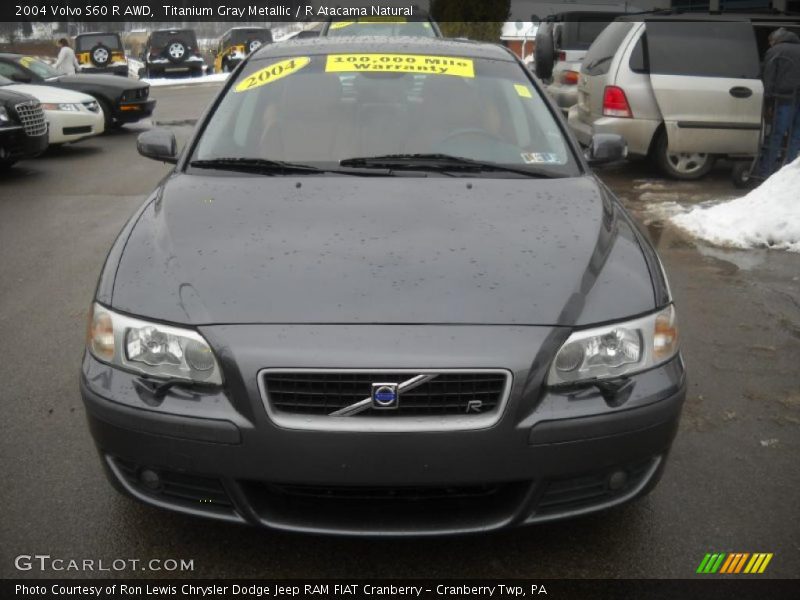 Titanium Gray Metallic / R Atacama Natural 2004 Volvo S60 R AWD