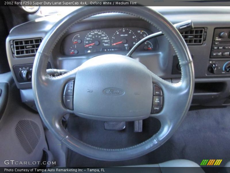  2002 F250 Super Duty Lariat SuperCab 4x4 Steering Wheel