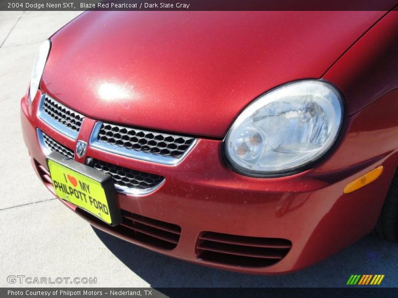 Blaze Red Pearlcoat / Dark Slate Gray 2004 Dodge Neon SXT