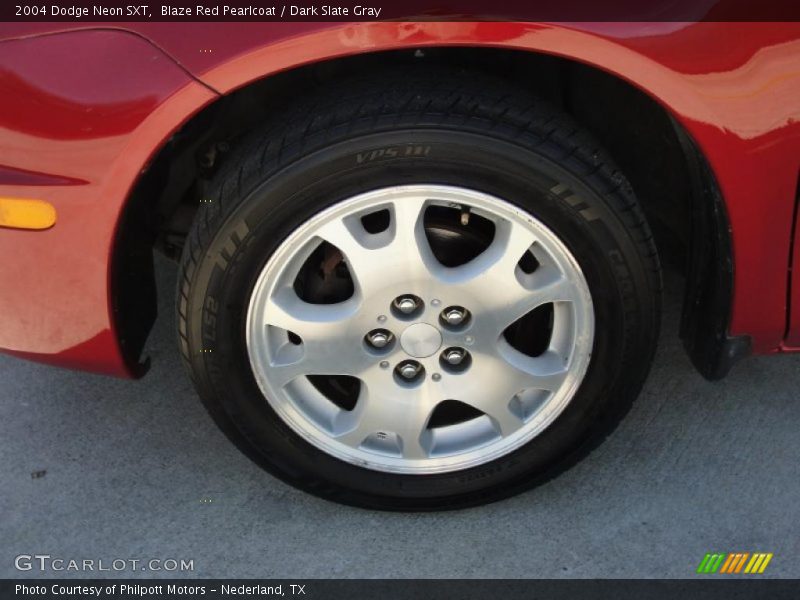 Blaze Red Pearlcoat / Dark Slate Gray 2004 Dodge Neon SXT
