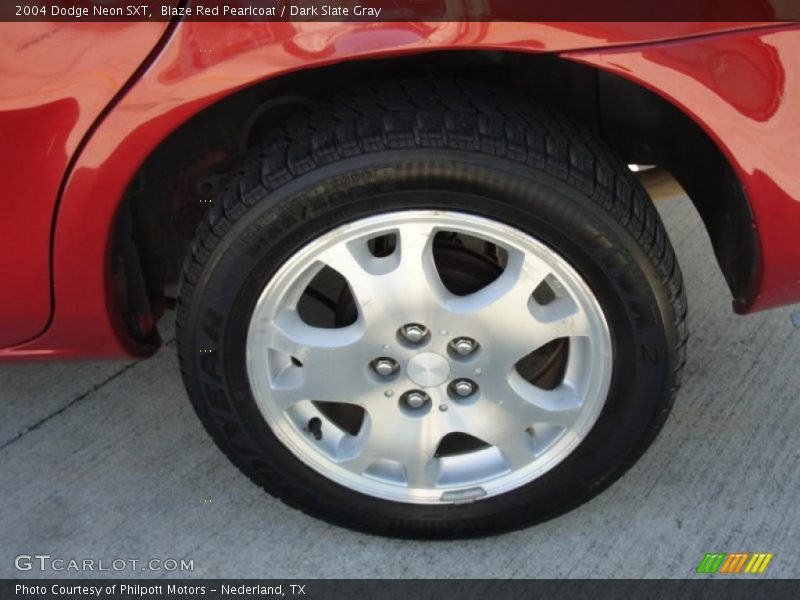 Blaze Red Pearlcoat / Dark Slate Gray 2004 Dodge Neon SXT