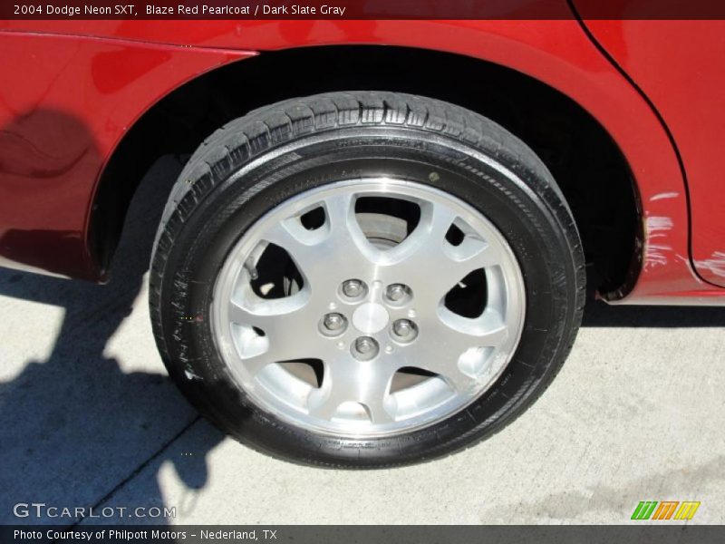 Blaze Red Pearlcoat / Dark Slate Gray 2004 Dodge Neon SXT