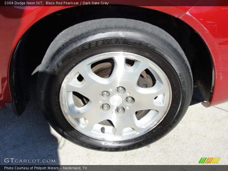 Blaze Red Pearlcoat / Dark Slate Gray 2004 Dodge Neon SXT