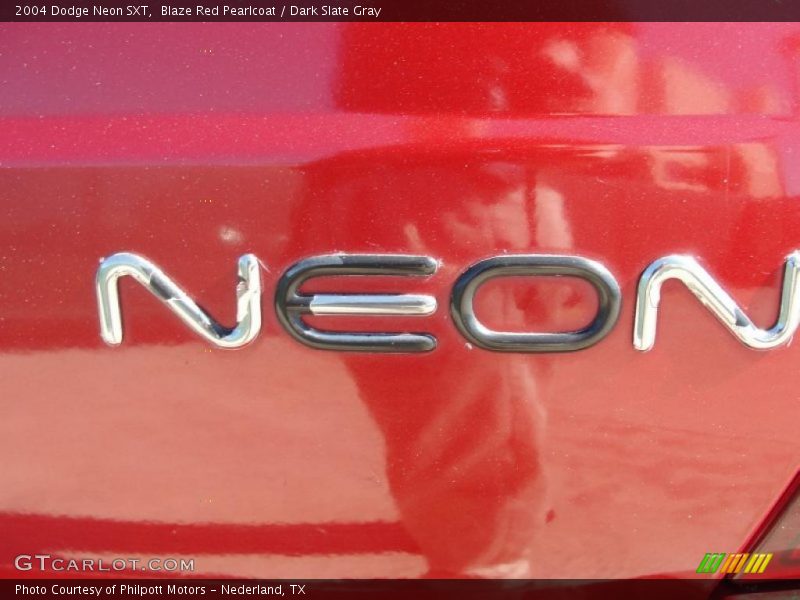 Blaze Red Pearlcoat / Dark Slate Gray 2004 Dodge Neon SXT