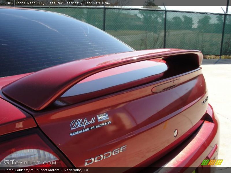 Blaze Red Pearlcoat / Dark Slate Gray 2004 Dodge Neon SXT