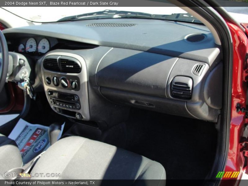 Blaze Red Pearlcoat / Dark Slate Gray 2004 Dodge Neon SXT
