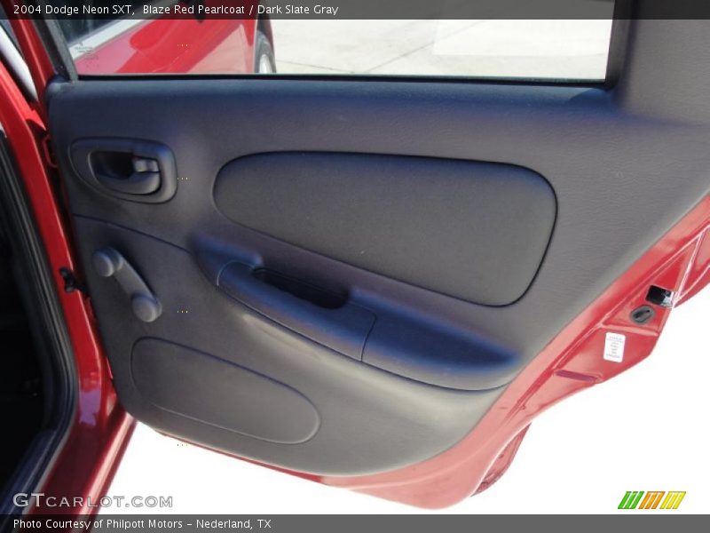 Blaze Red Pearlcoat / Dark Slate Gray 2004 Dodge Neon SXT