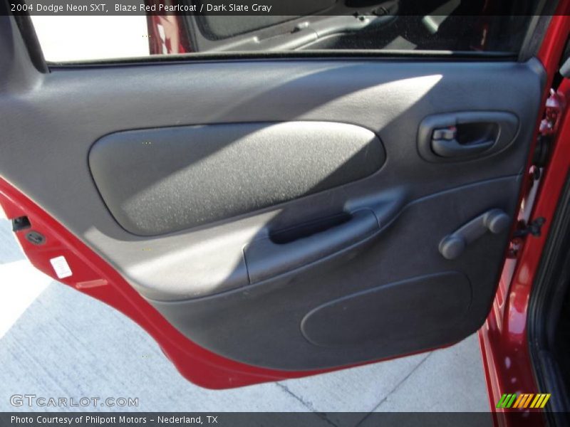 Blaze Red Pearlcoat / Dark Slate Gray 2004 Dodge Neon SXT