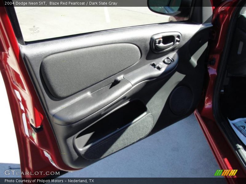 Blaze Red Pearlcoat / Dark Slate Gray 2004 Dodge Neon SXT