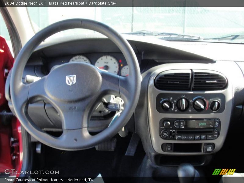 Blaze Red Pearlcoat / Dark Slate Gray 2004 Dodge Neon SXT
