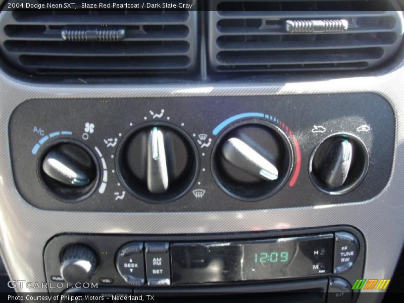 Blaze Red Pearlcoat / Dark Slate Gray 2004 Dodge Neon SXT