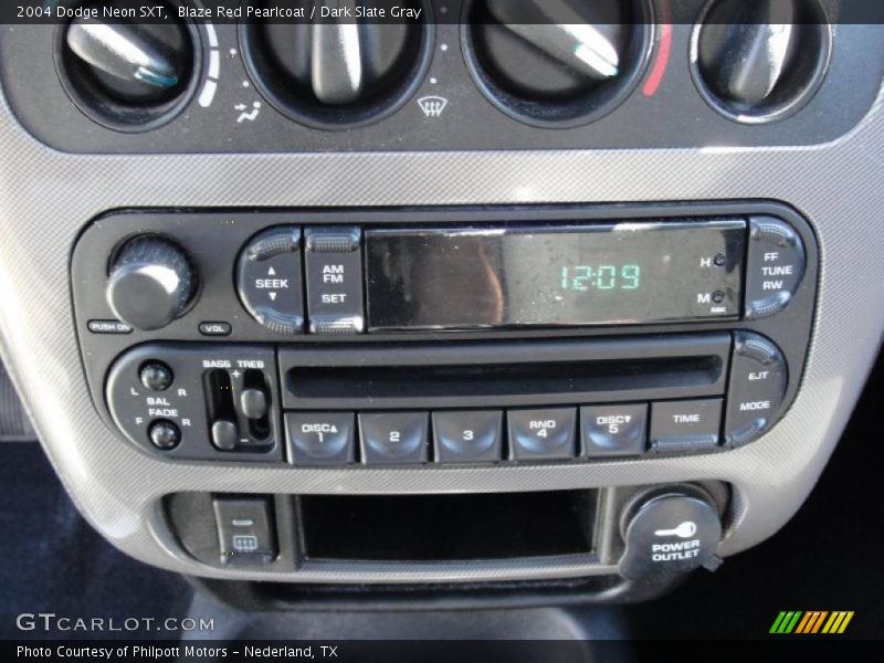 Blaze Red Pearlcoat / Dark Slate Gray 2004 Dodge Neon SXT