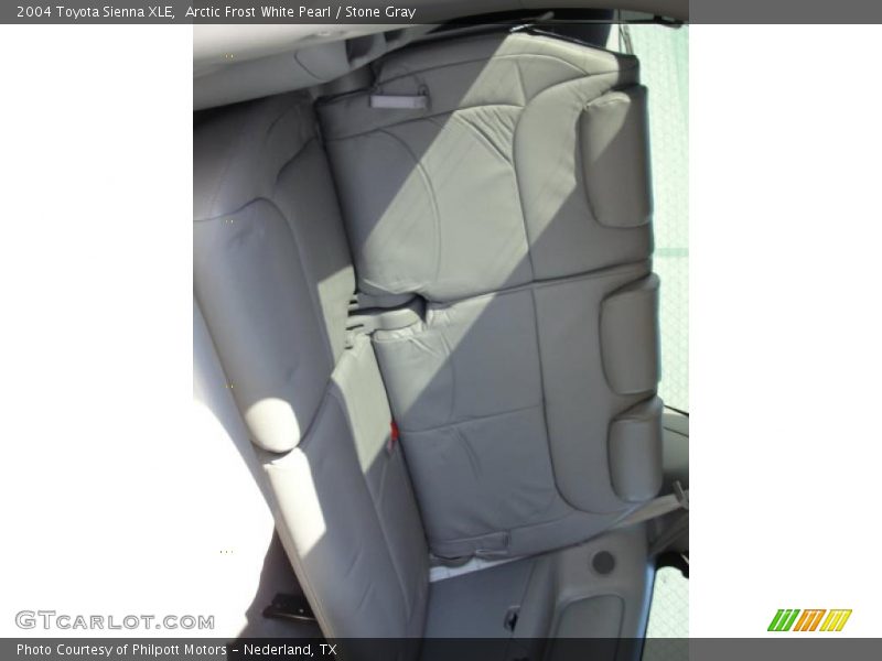 Arctic Frost White Pearl / Stone Gray 2004 Toyota Sienna XLE
