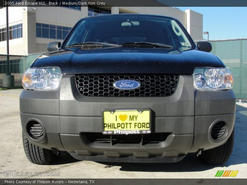 Black / Medium/Dark Flint Grey 2005 Ford Escape XLS