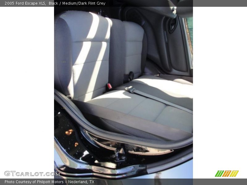 Black / Medium/Dark Flint Grey 2005 Ford Escape XLS