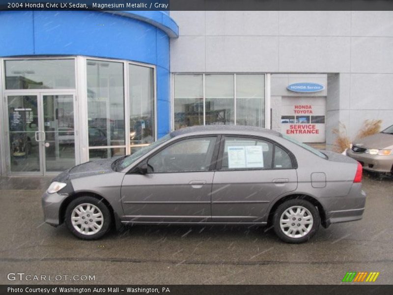 Magnesium Metallic / Gray 2004 Honda Civic LX Sedan