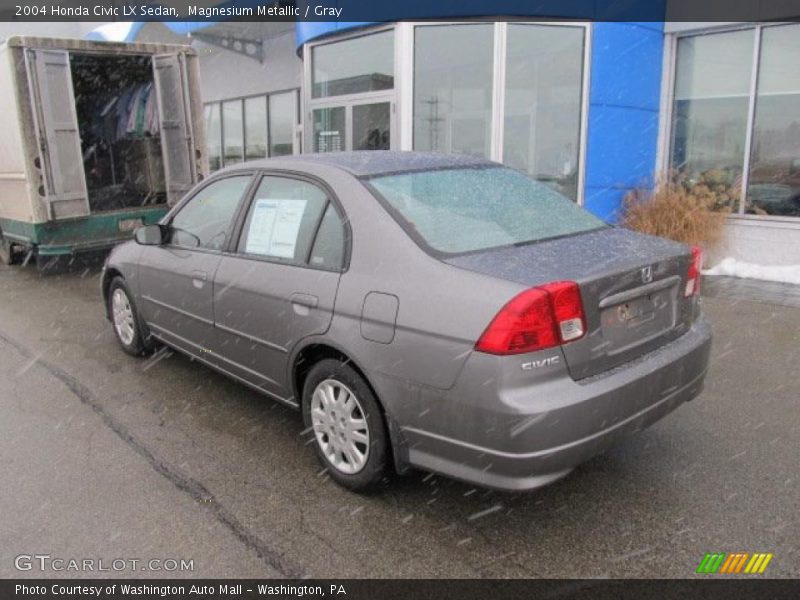 Magnesium Metallic / Gray 2004 Honda Civic LX Sedan