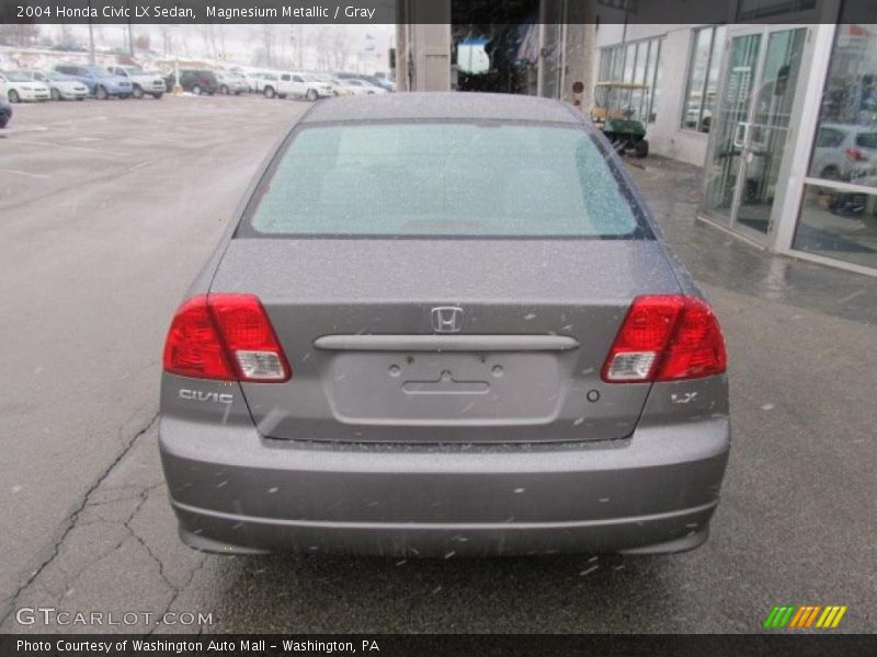 Magnesium Metallic / Gray 2004 Honda Civic LX Sedan
