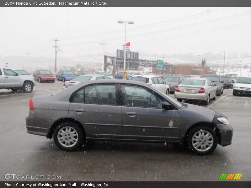 Magnesium Metallic / Gray 2004 Honda Civic LX Sedan
