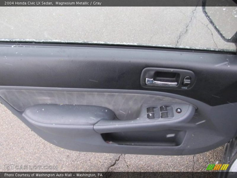 Magnesium Metallic / Gray 2004 Honda Civic LX Sedan