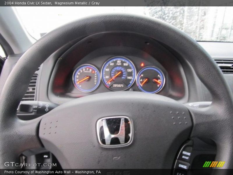 Magnesium Metallic / Gray 2004 Honda Civic LX Sedan