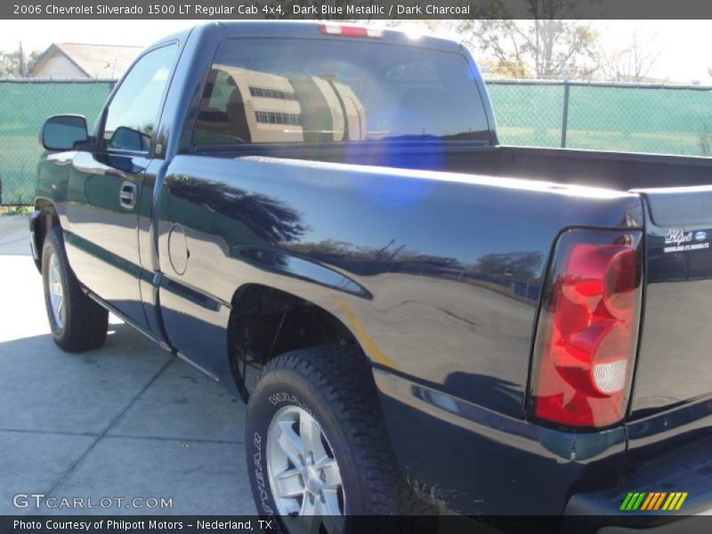 Dark Blue Metallic / Dark Charcoal 2006 Chevrolet Silverado 1500 LT Regular Cab 4x4