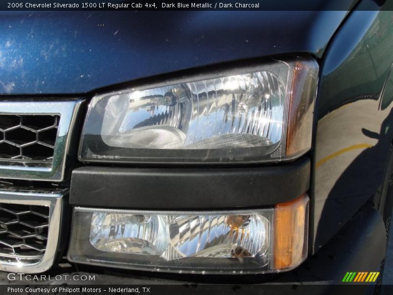 Dark Blue Metallic / Dark Charcoal 2006 Chevrolet Silverado 1500 LT Regular Cab 4x4