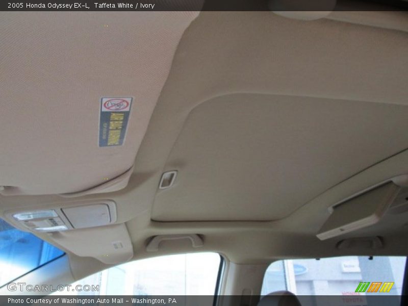 Taffeta White / Ivory 2005 Honda Odyssey EX-L
