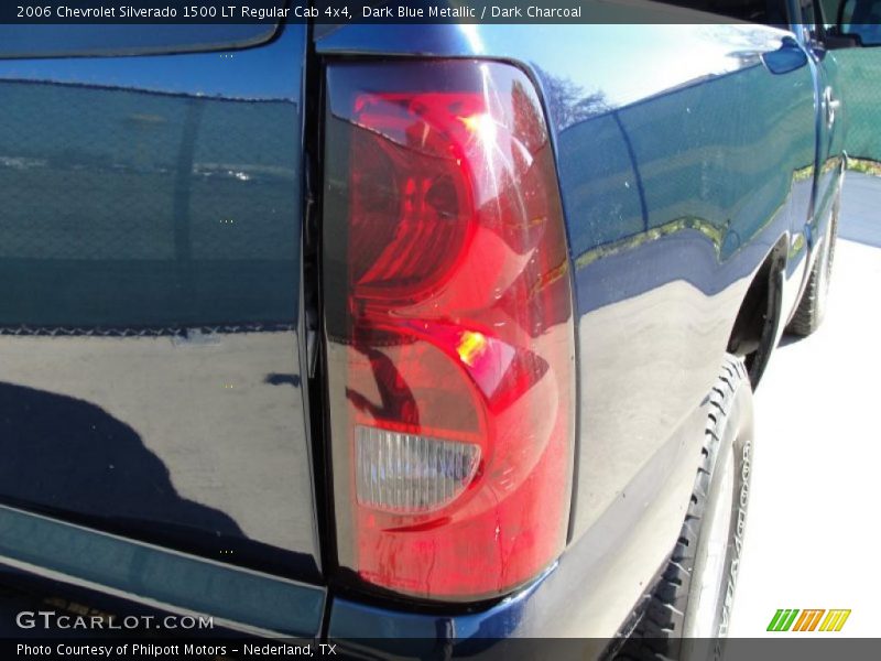 Dark Blue Metallic / Dark Charcoal 2006 Chevrolet Silverado 1500 LT Regular Cab 4x4