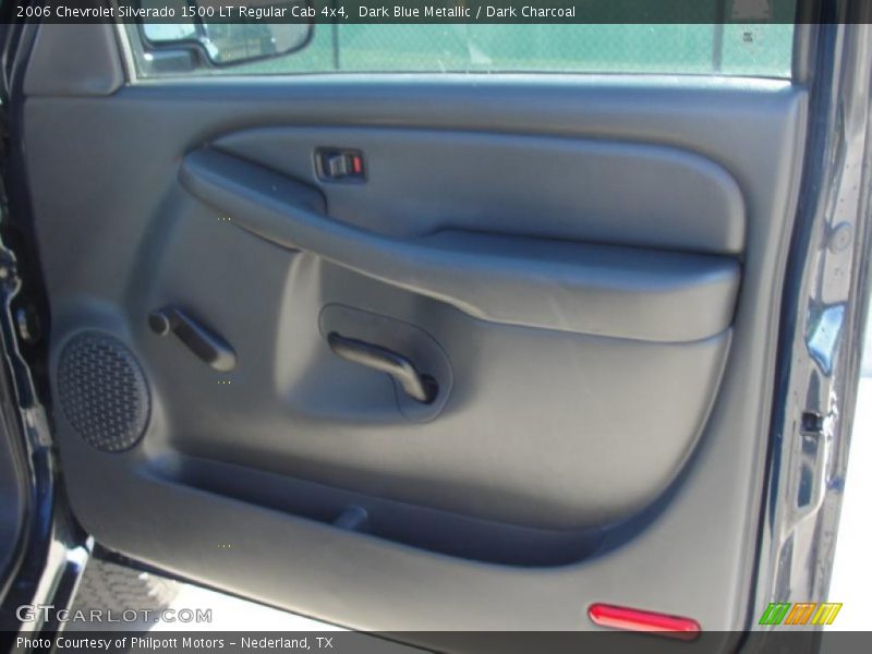 Dark Blue Metallic / Dark Charcoal 2006 Chevrolet Silverado 1500 LT Regular Cab 4x4