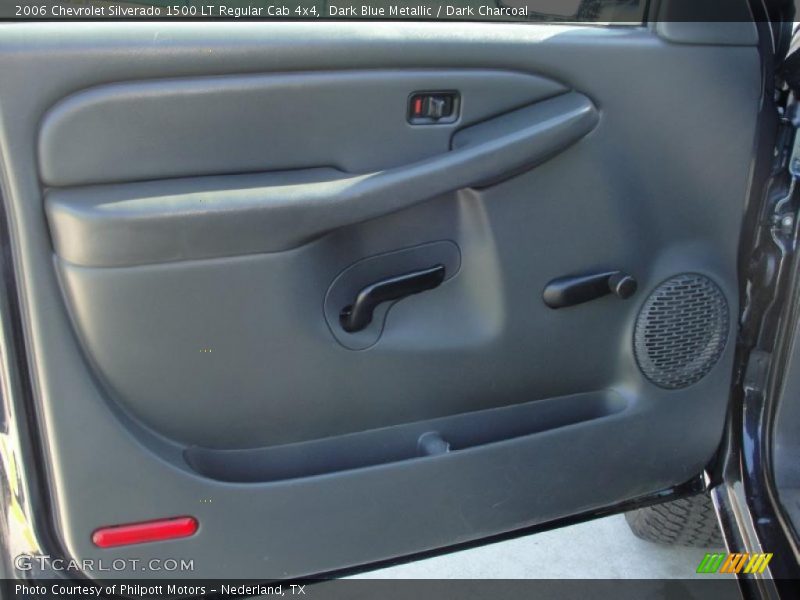 Dark Blue Metallic / Dark Charcoal 2006 Chevrolet Silverado 1500 LT Regular Cab 4x4