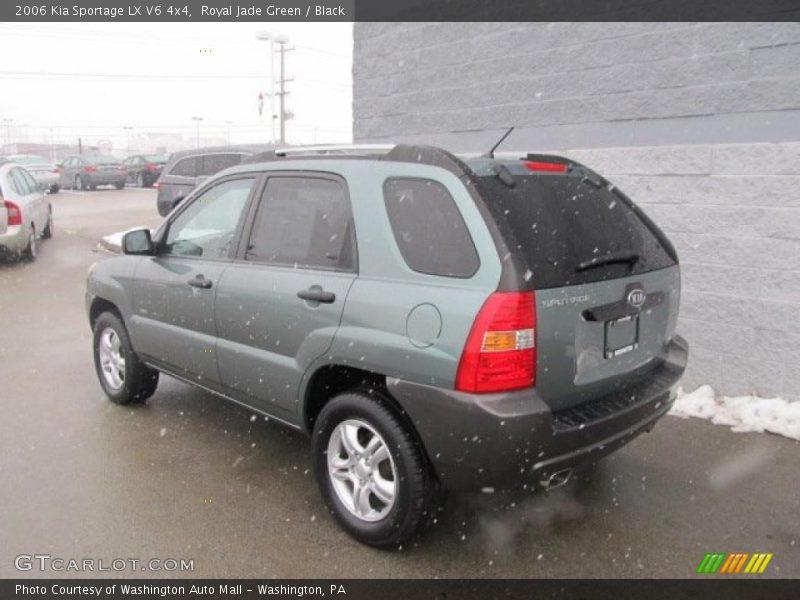 Royal Jade Green / Black 2006 Kia Sportage LX V6 4x4