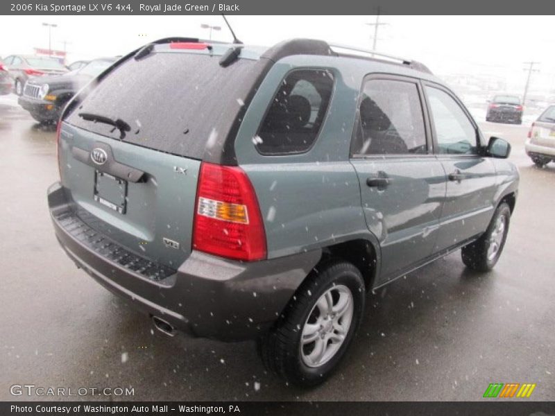 Royal Jade Green / Black 2006 Kia Sportage LX V6 4x4