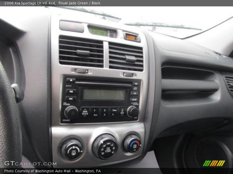 Royal Jade Green / Black 2006 Kia Sportage LX V6 4x4